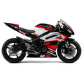 Kit de Gráficas para Moto de Pista Yamaha R6 - Diseño 04 - LedPro Racing
