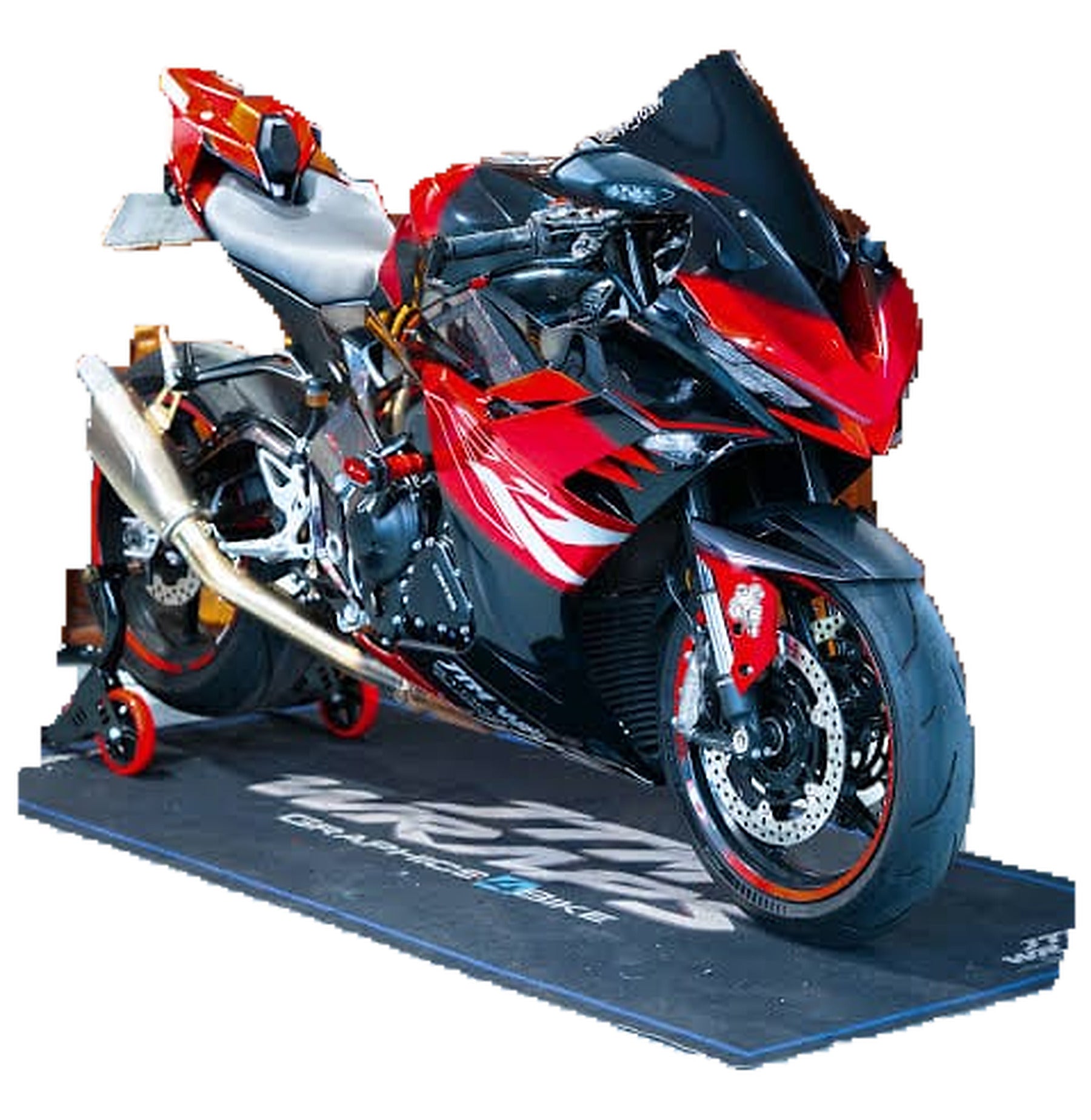 Kit de Gráficas para Moto de Pista Zontes 703 RR - Diseño 10 - LedPro Racing
