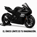 Kit de gráficas 100% personalizado para moto de pista - LedPro Racing