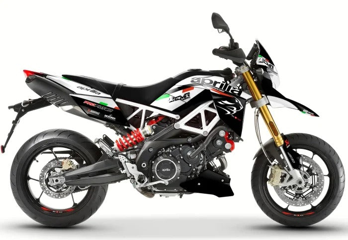 Kit de Gráficas para Moto Naked Aprilia Shiver - Diseño 02 - LedPro Racing