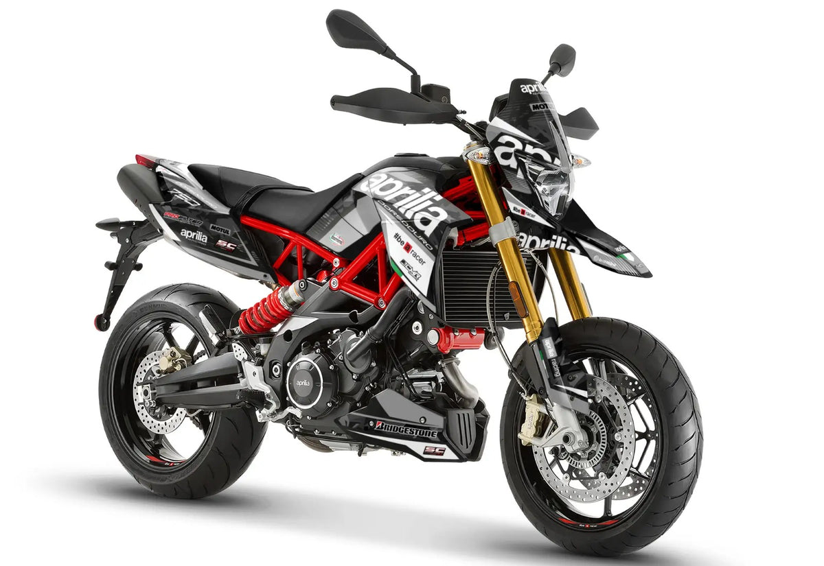 Kit de Gráficas para Moto Naked Aprilia Shiver - Diseño 06 - LedPro Racing