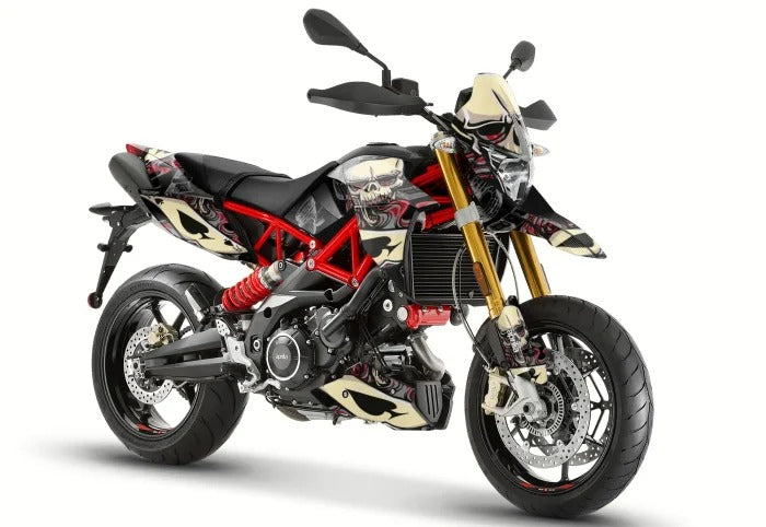 Kit de Gráficas para Moto Naked Aprilia Shiver - Diseño 19 - LedPro Racing