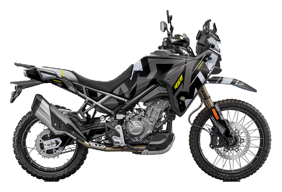 Kit de Gráficas para Moto Naked CF Moto 450 NK - Diseño 02 - LedPro Racing