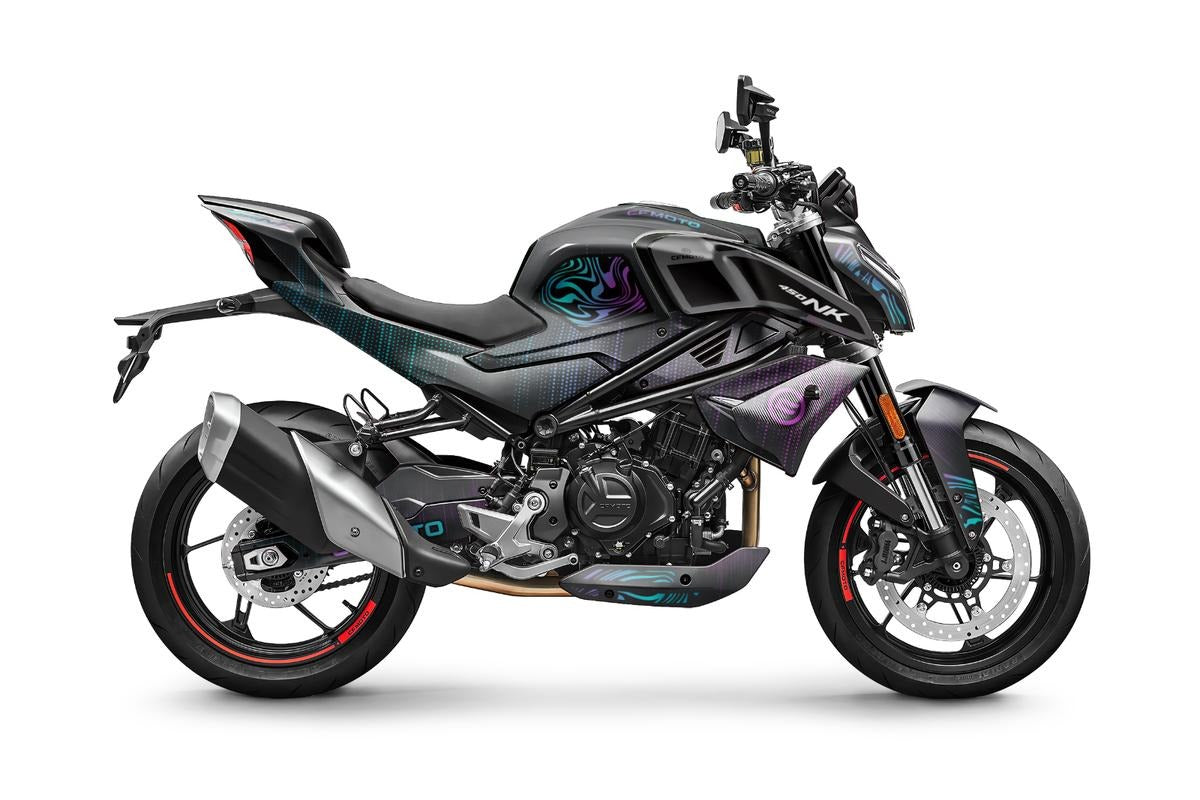 Kit de Gráficas para Moto Naked CF Moto 450 NK - Diseño 06 - LedPro Racing