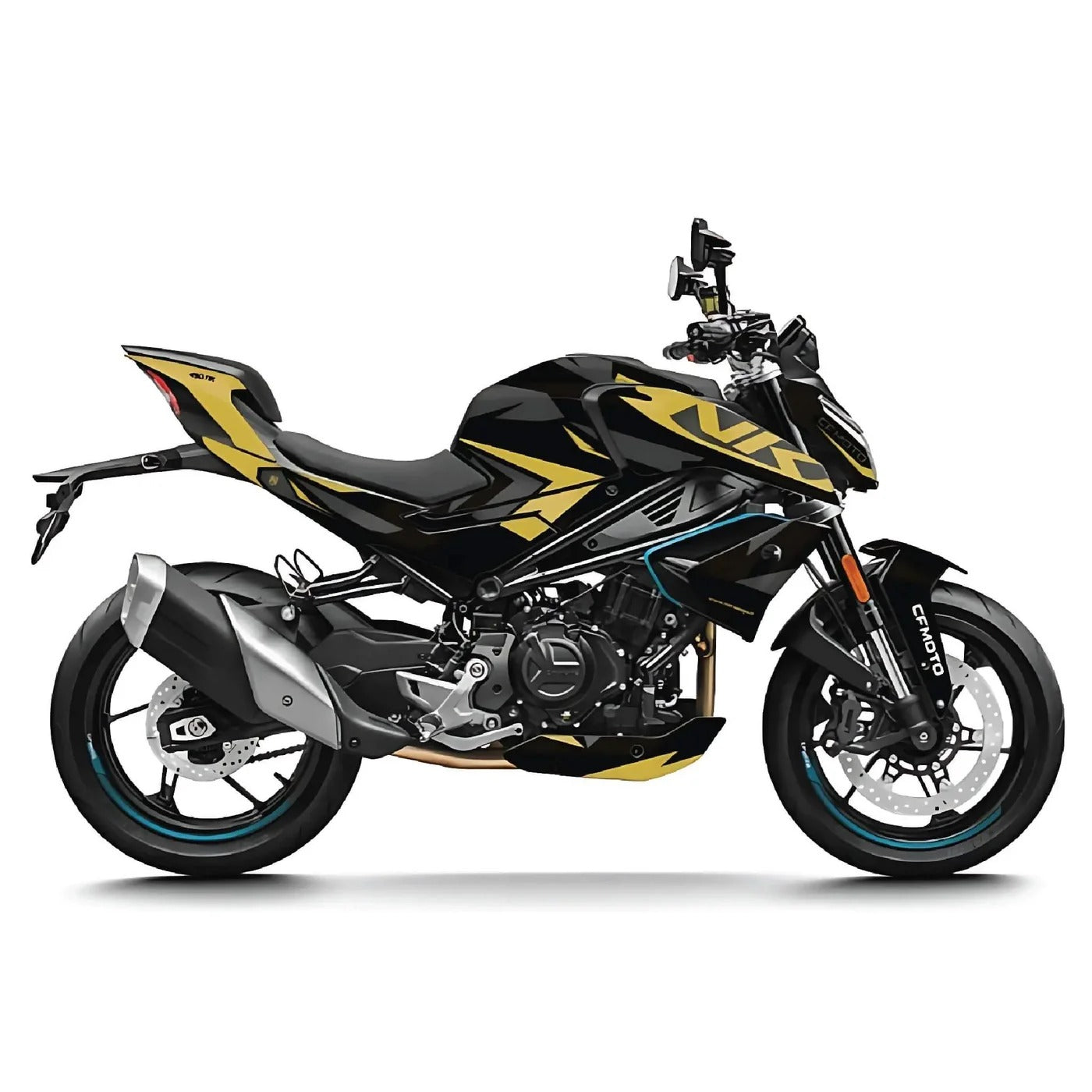 Kit de Gráficas para Moto Naked CF Moto 450 NK - Diseño 11 - LedPro Racing