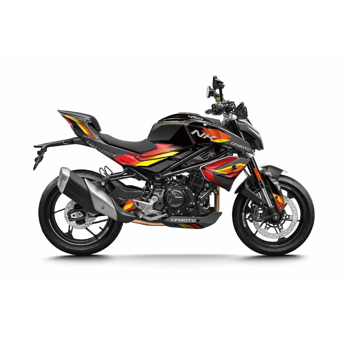 Kit de Gráficas para Moto Naked CF Moto 450 NK - Diseño 21 - LedPro Racing
