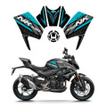 Kit de Gráficas para Moto Naked CF Moto 450 NK - Diseño 23 - LedPro Racing