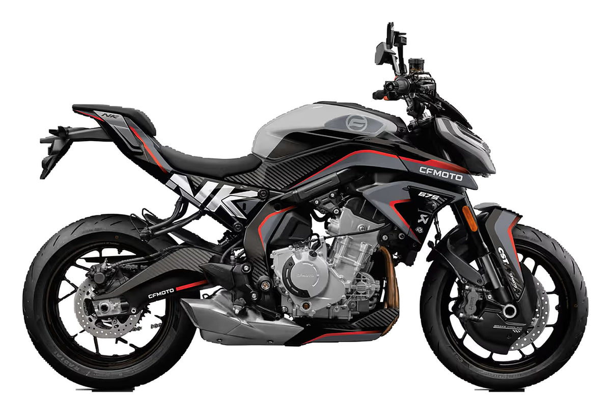 Kit de Gráficas para Moto Naked CF Moto 675 NK - Diseño 01 - LedPro Racing