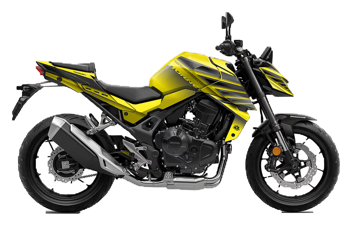 Kit de Gráficas para Moto Naked Honda CB - Diseño 02 - LedPro Racing