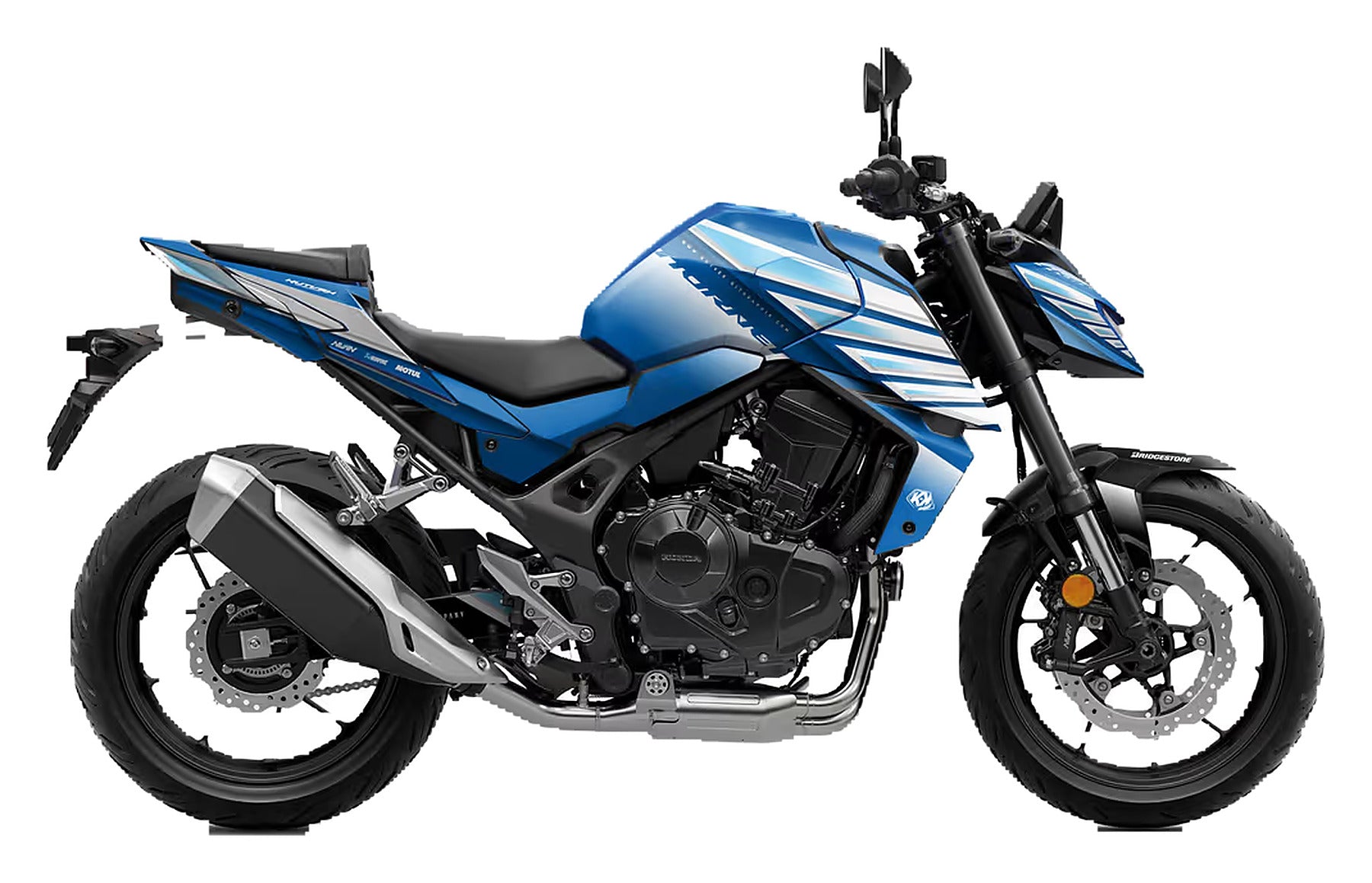 Kit de Gráficas para Moto Naked Honda CB - Diseño 04 - LedPro Racing