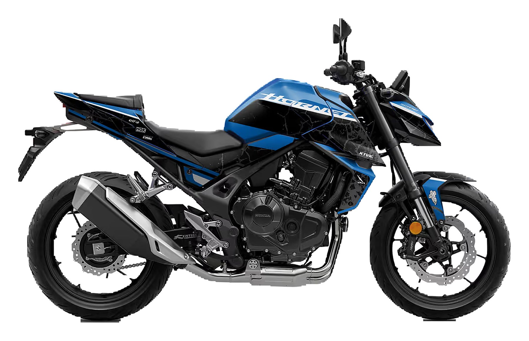 Kit de Gráficas para Moto Naked Honda CB - Diseño 08 - LedPro Racing
