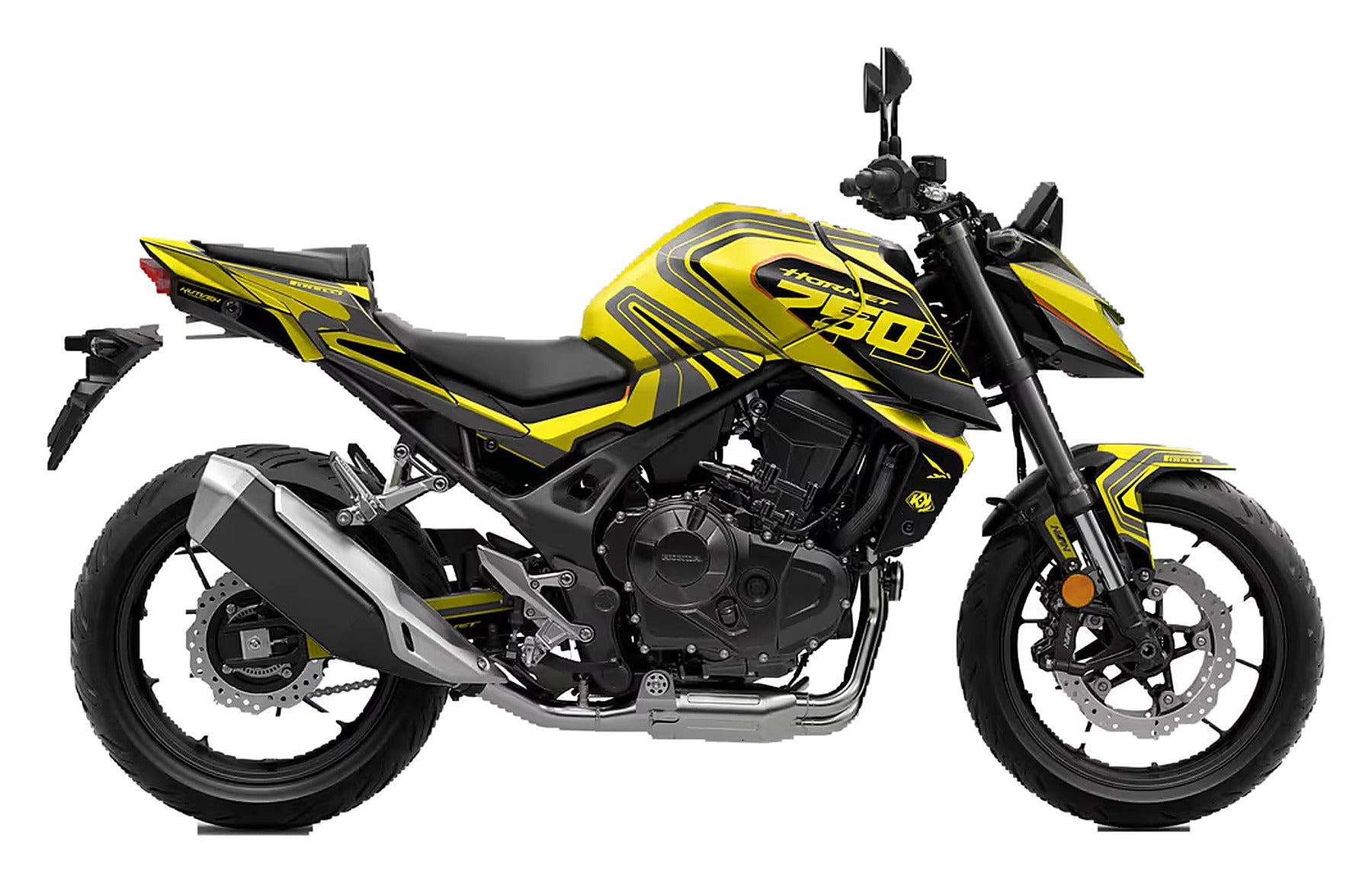 Kit de Gráficas para Moto Naked Honda CB - Diseño 11 - LedPro Racing