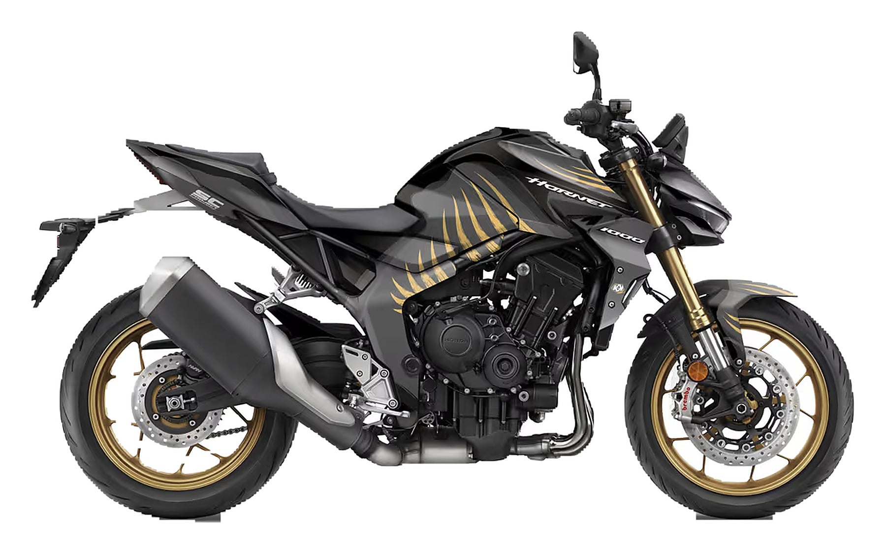 Kit de Gráficas para Moto Naked Honda CB - Diseño 14 - LedPro Racing