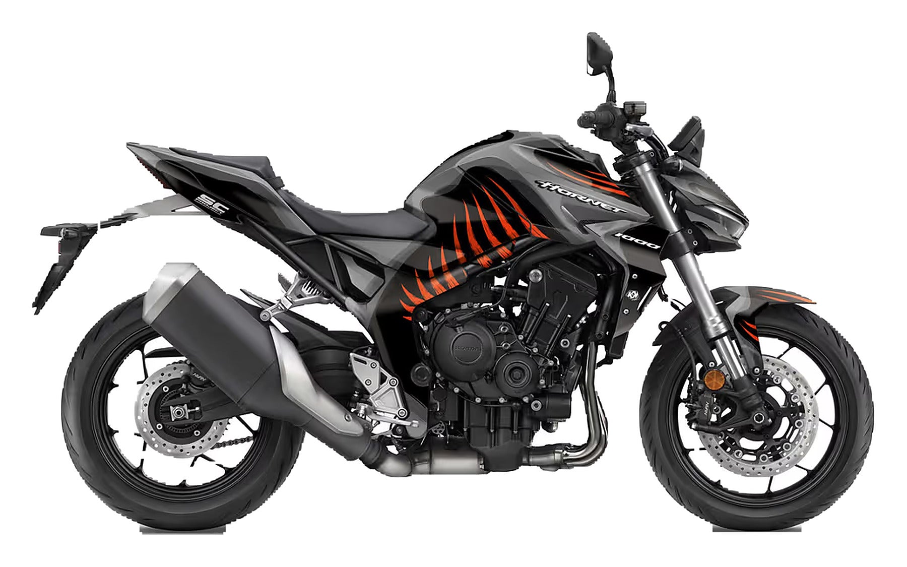 Kit de Gráficas para Moto Naked Honda CB - Diseño 15 - LedPro Racing