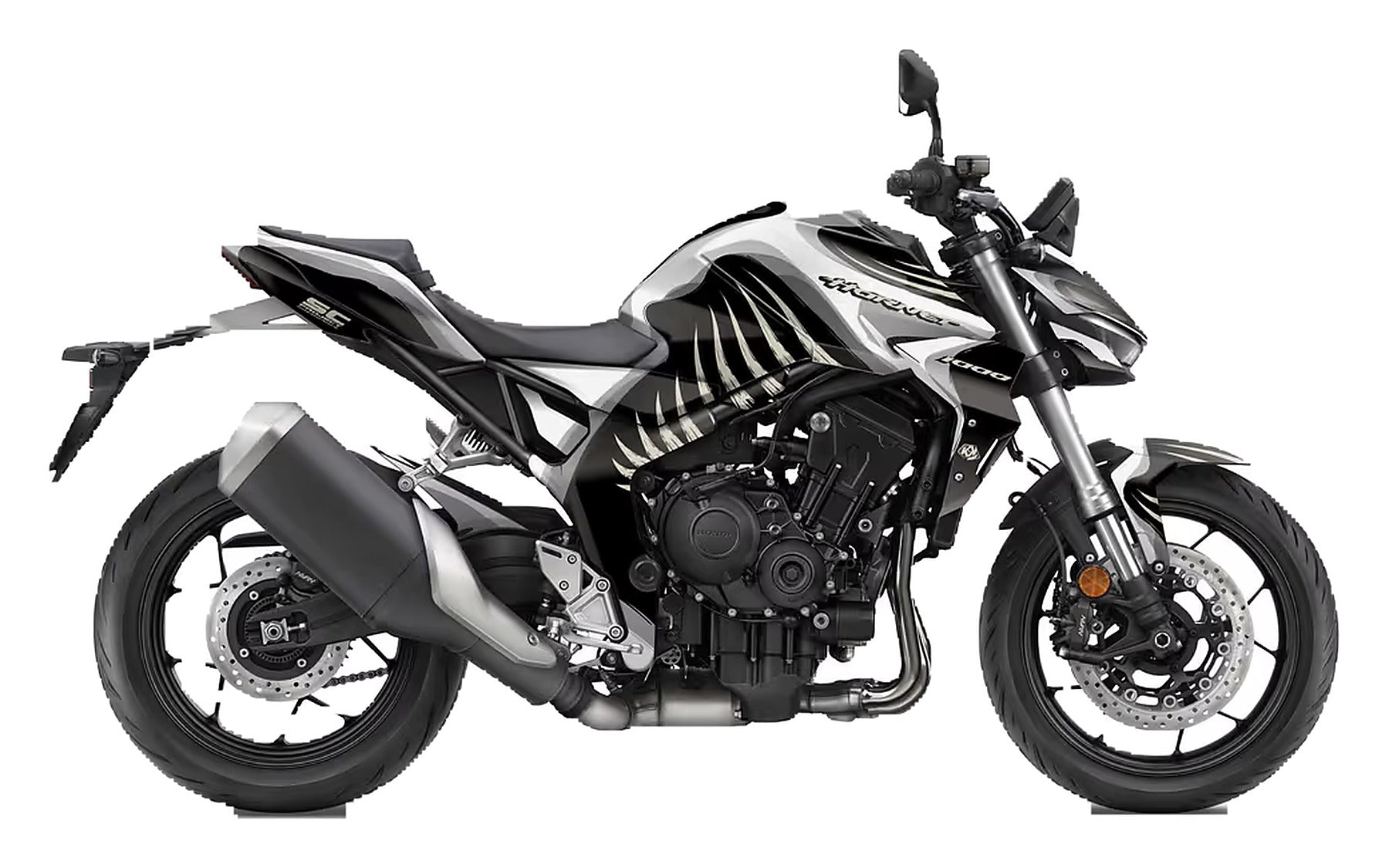 Kit de Gráficas para Moto Naked Honda CB - Diseño 16 - LedPro Racing
