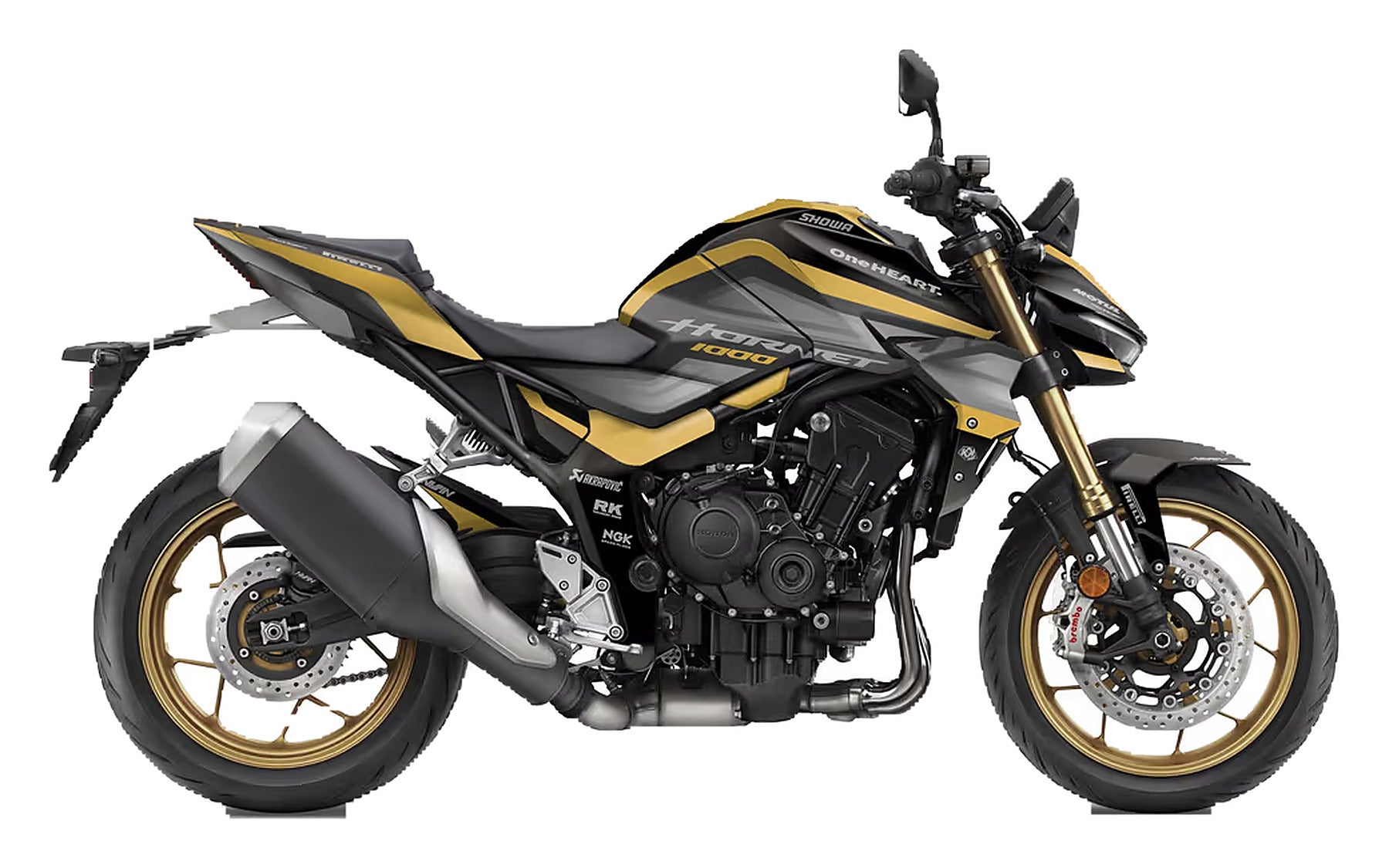 Kit de Gráficas para Moto Naked Honda CB - Diseño 18 - LedPro Racing