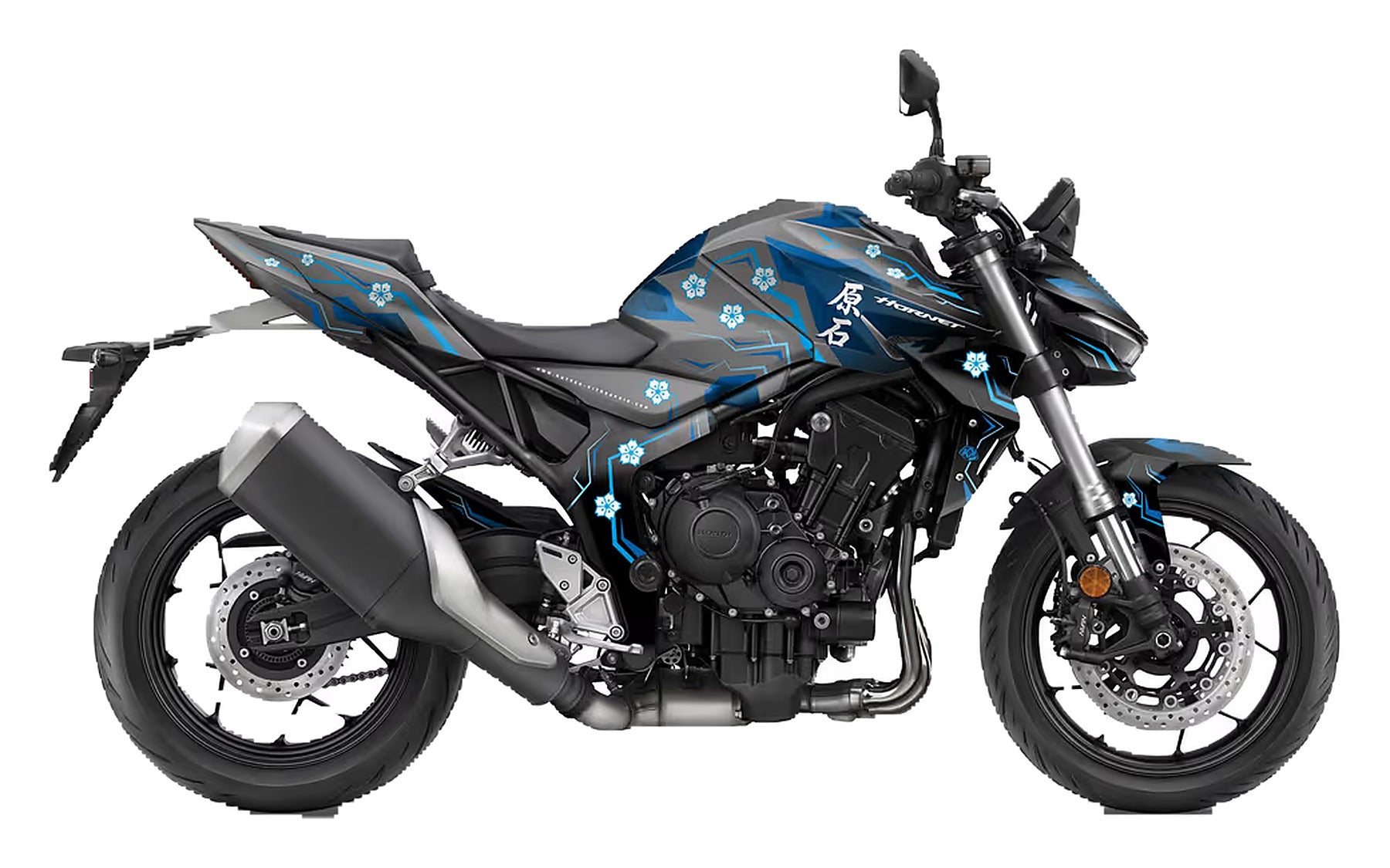 Kit de Gráficas para Moto Naked Honda CB - Diseño 22 - LedPro Racing
