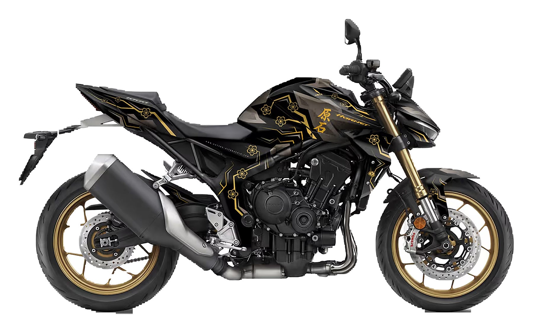 Kit de Gráficas para Moto Naked Honda CB - Diseño 25 - LedPro Racing