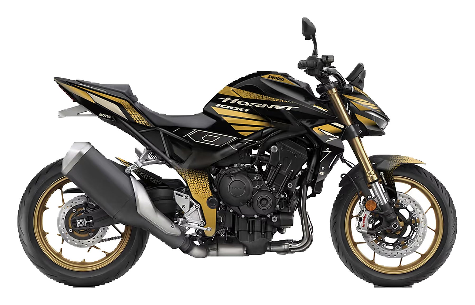 Kit de Gráficas para Moto Naked Honda CB - Diseño 26 - LedPro Racing