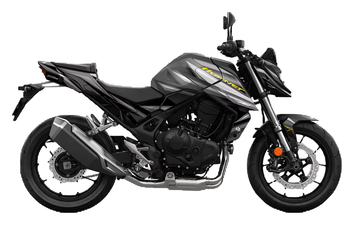 Kit de Gráficas para Moto Naked Honda CB - Diseño 31 - LedPro Racing