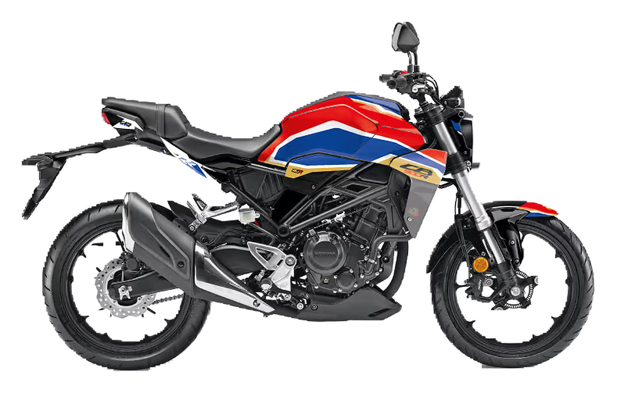 Kit de Gráficas para Moto Naked Honda CB - Diseño 45 - LedPro Racing