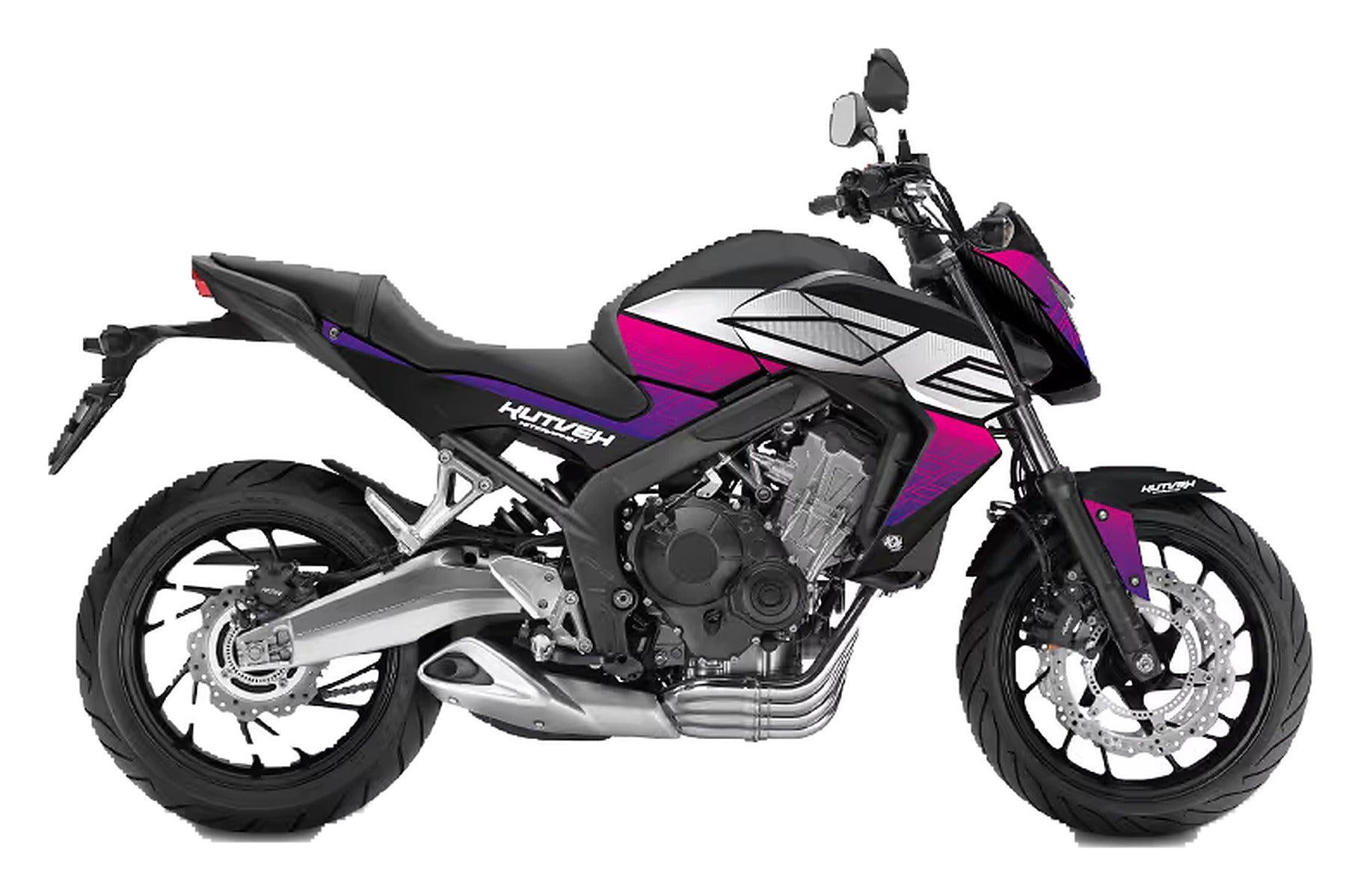 Kit de Gráficas para Moto Naked Honda CB - Diseño 48 - LedPro Racing