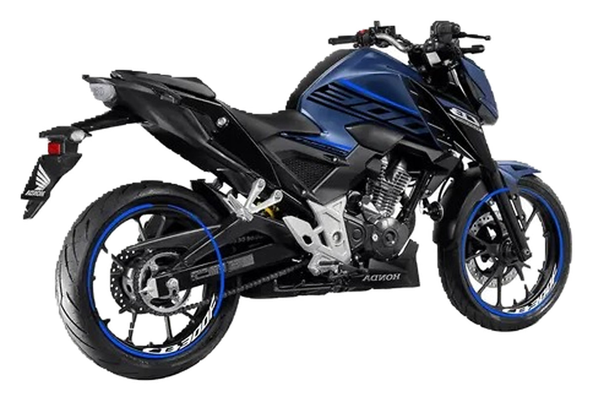 Kit de Gráficas para Moto Naked Honda CB - Diseño 53 - LedPro Racing