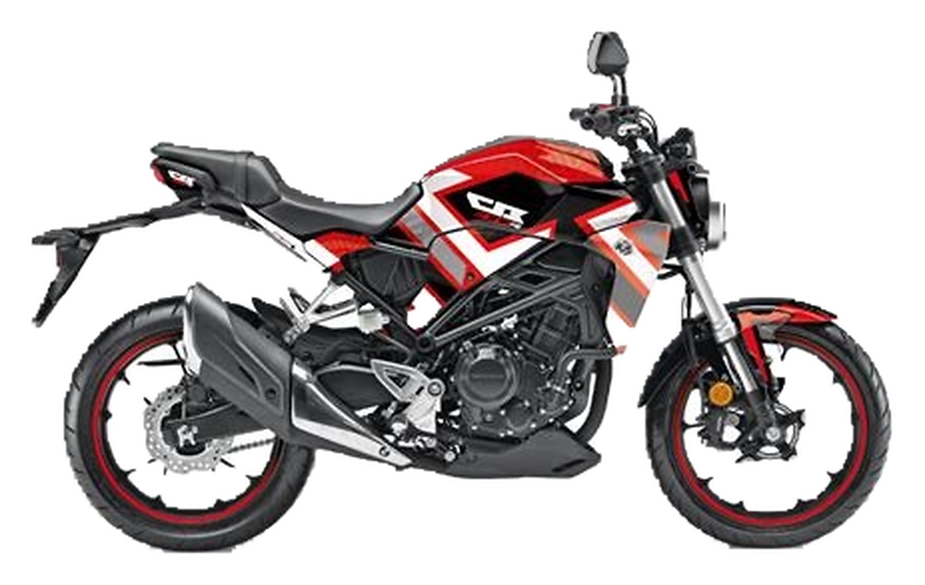Kit de Gráficas para Moto Naked Honda CB - Diseño 58 - LedPro Racing