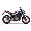 Kit de Gráficas para Moto Naked Honda CB - Diseño 61 - LedPro Racing