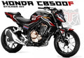 Kit de Gráficas para Moto Naked Honda CB - Diseño 64 - LedPro Racing