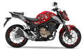 Kit de Gráficas para Moto Naked Honda CB - Diseño 70 - LedPro Racing