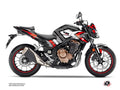 Kit de Gráficas para Moto Naked Honda CB - Diseño 73 - LedPro Racing