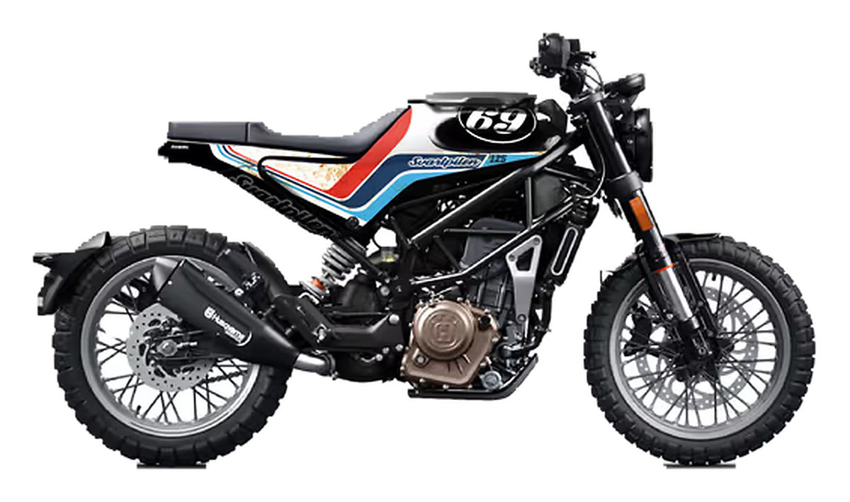 Kit de Gráficas para Moto Naked Husqvarna Svartpilen - Diseño 11 - LedPro Racing