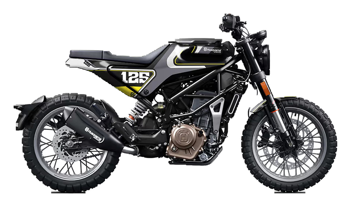 Kit de Gráficas para Moto Naked Husqvarna Svartpilen - Diseño 19 - LedPro Racing