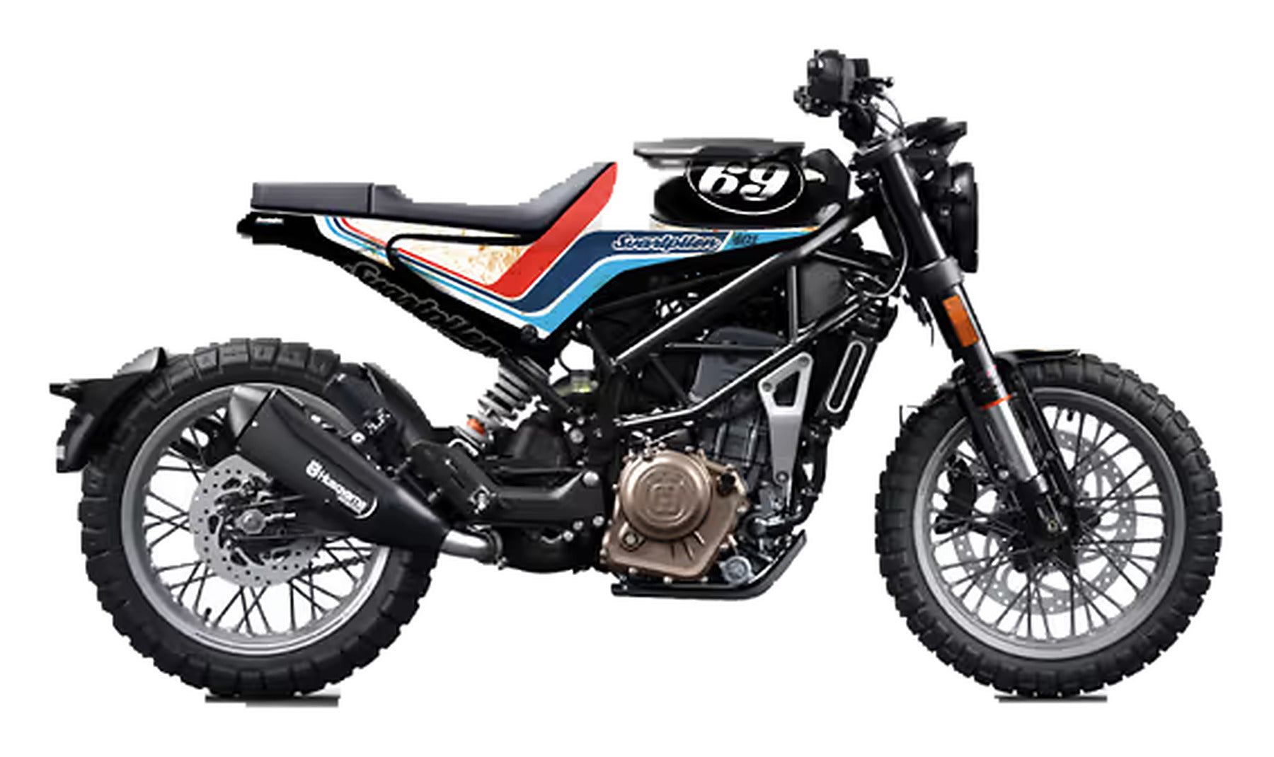 Kit de Gráficas para Moto Naked Husqvarna Svartpilen - Diseño 31 - LedPro Racing