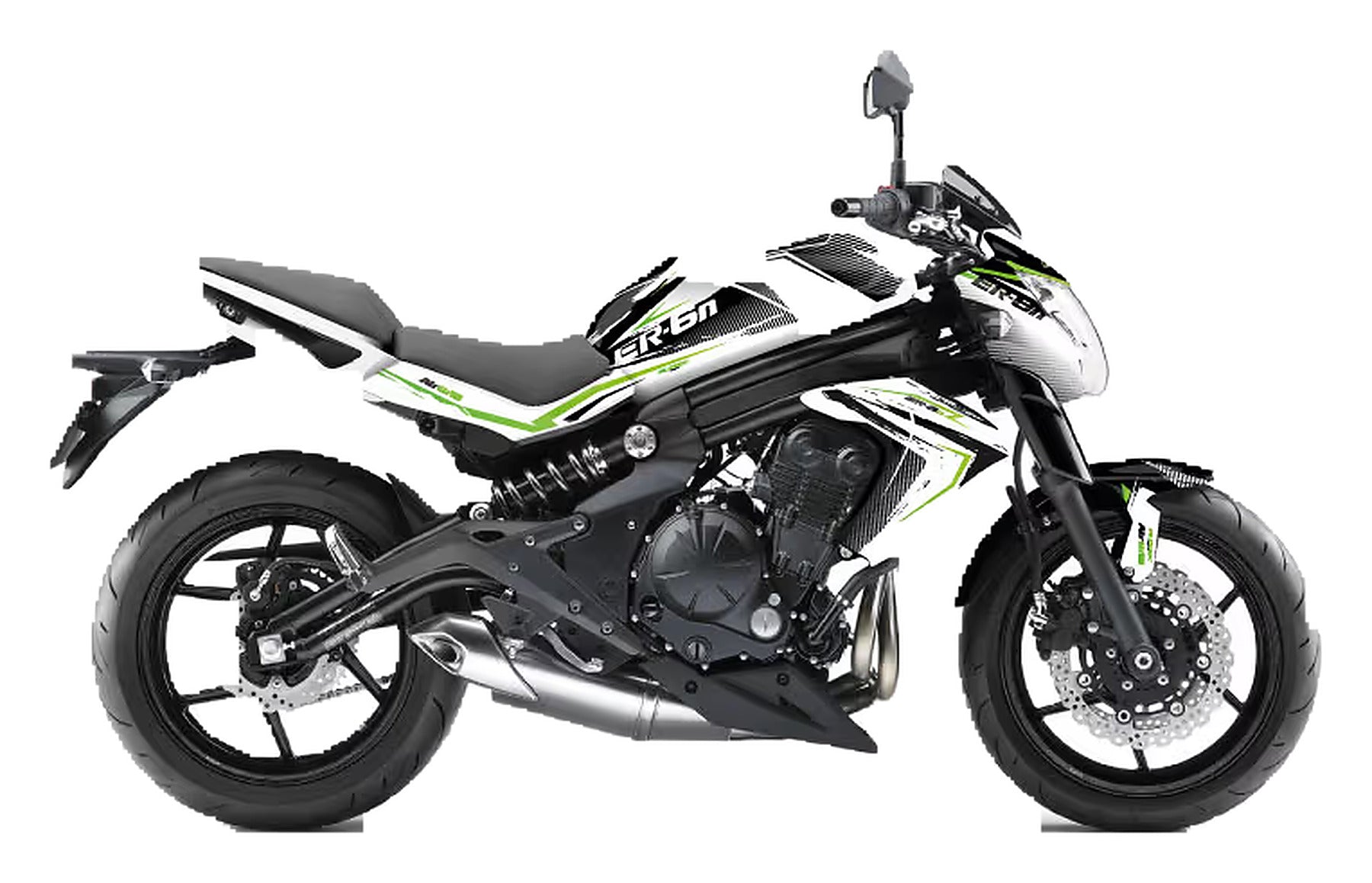 Kit de Gráficas para Moto Naked Kawasaki ER-6 - Diseño 06 - LedPro Racing