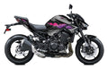 Kit de Gráficas para Moto Naked Kawasaki Z - Diseño 02 - LedPro Racing