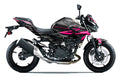 Kit de Gráficas para Moto Naked Kawasaki Z - Diseño 04 - LedPro Racing