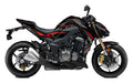 Kit de Gráficas para Moto Naked Kawasaki Z - Diseño 14 - LedPro Racing