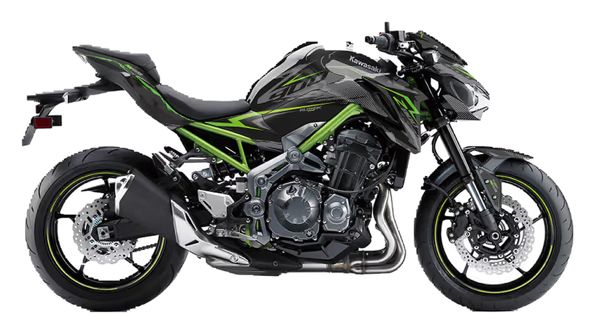 Kit de Gráficas para Moto Naked Kawasaki Z - Diseño 15 - LedPro Racing