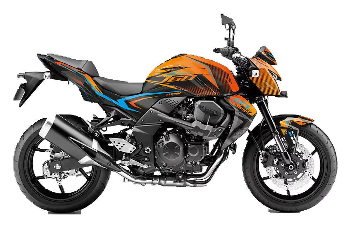 Kit de Gráficas para Moto Naked Kawasaki Z - Diseño 19 - LedPro Racing