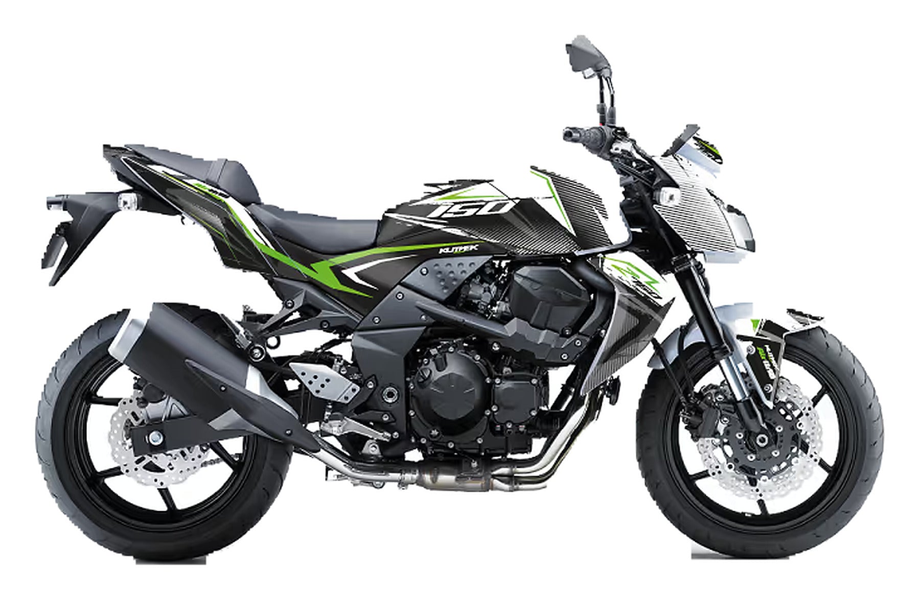 Kit de Gráficas para Moto Naked Kawasaki Z - Diseño 20 - LedPro Racing