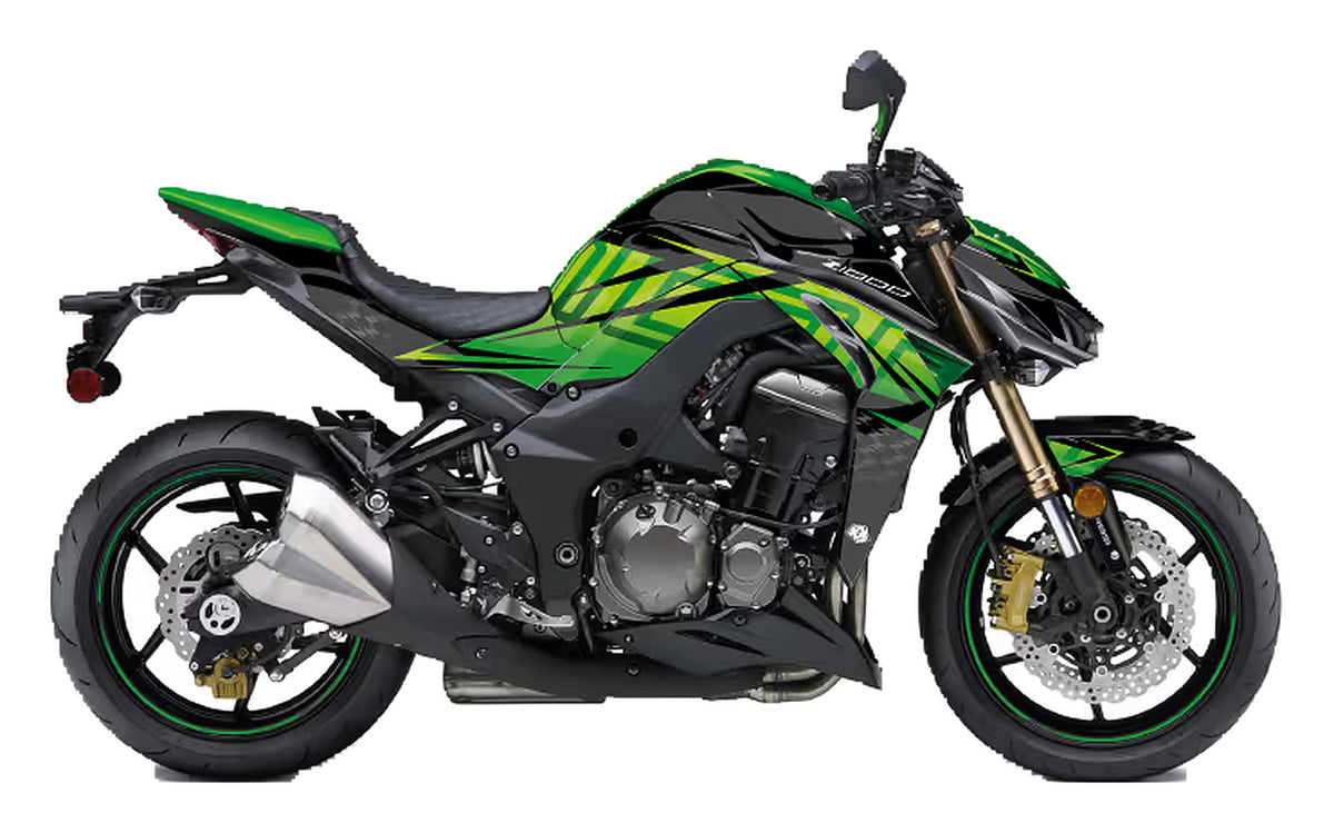 Kit de Gráficas para Moto Naked Kawasaki Z - Diseño 23 - LedPro Racing