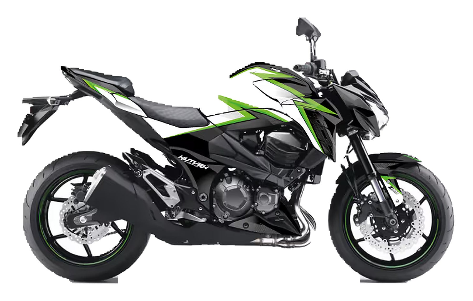 Kit de Gráficas para Moto Naked Kawasaki Z - Diseño 24 - LedPro Racing