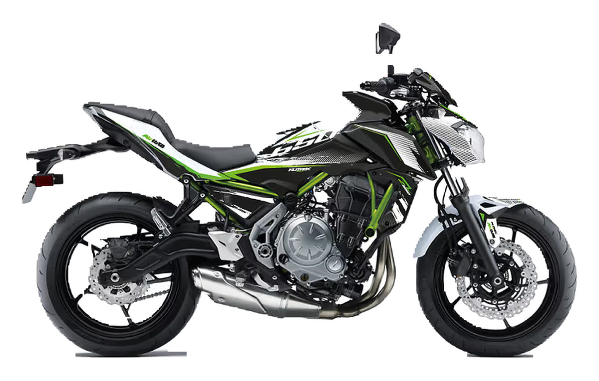 Kit de Gráficas para Moto Naked Kawasaki Z - Diseño 26 - LedPro Racing