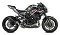 Kit de Gráficas para Moto Naked Kawasaki Z500 - Diseño 07 - LedPro Racing
