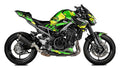 Kit de Gráficas para Moto Naked Kawasaki Z500 - Diseño 19 - LedPro Racing