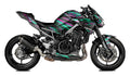 Kit de Gráficas para Moto Naked Kawasaki Z500 - Diseño 25 - LedPro Racing