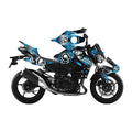 Kit de Gráficas para Moto Naked Kawasaki Z500 - Diseño 28 - LedPro Racing