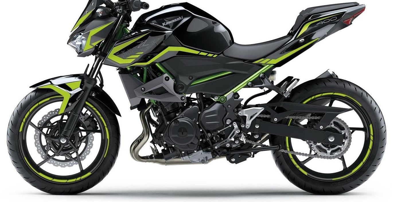 Kit de Gráficas para Moto Naked Kawasaki Z500 - Diseño 40 - LedPro Racing